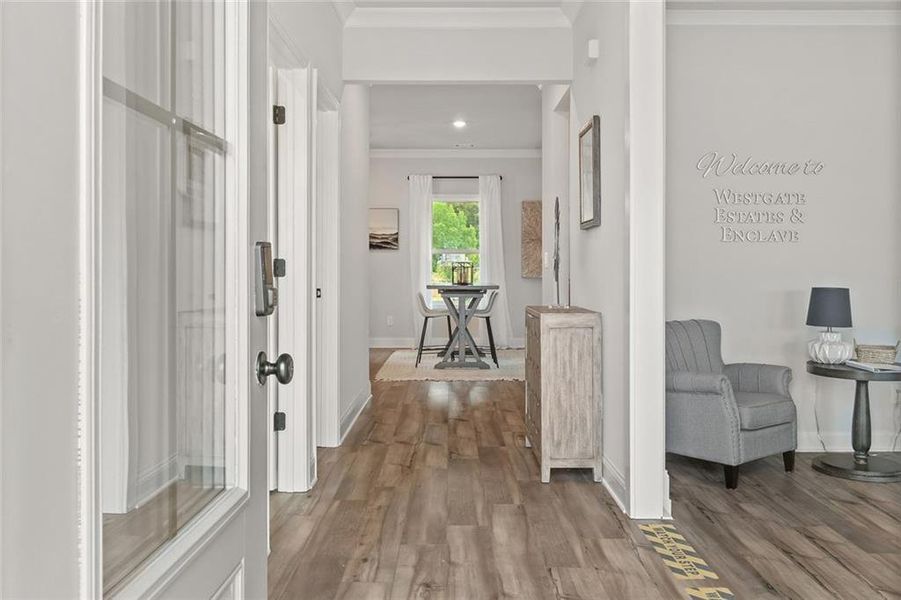 Furnished interior view inside a new home in Summerlin, Winder (Image 7).