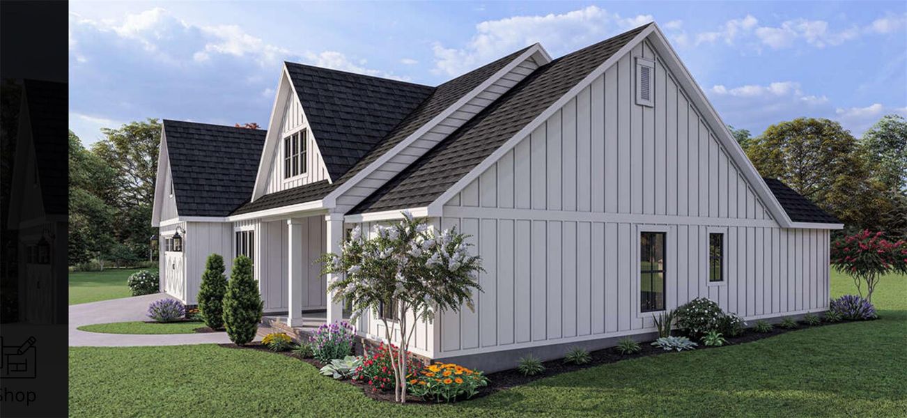 Front exterior of a new home in , Madisonville, TX, highlighting curb appeal (Image 2). Front exterior of a new home in , Madisonville, TX, highlighting curb appeal (Image 2).