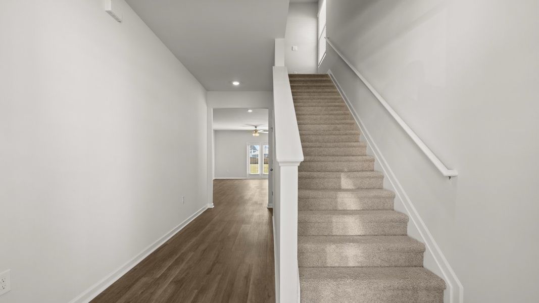 Spacious, unfurnished interior of a new home in The Islands, Beech Island (Image 14). Spacious, unfurnished interior of a new home in The Islands, Beech Island (Image 14).
