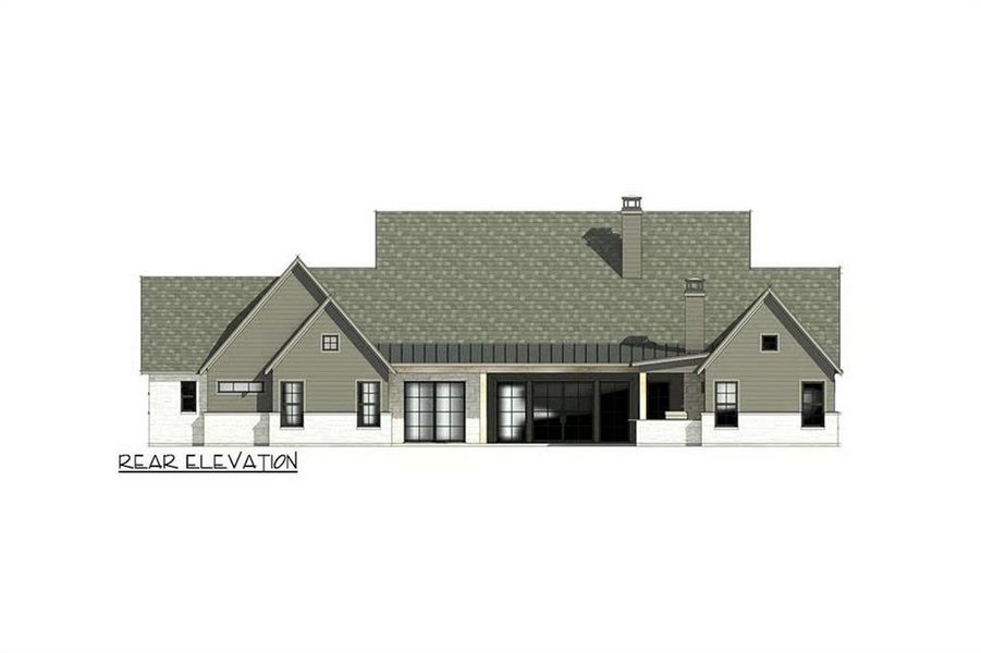 Exterior rendering of this home design in , Rome, GA (Image 1). Exterior rendering of this home design in , Rome, GA (Image 1).