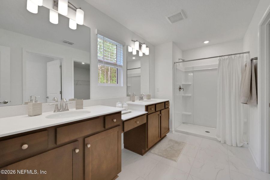 Furnished interior view inside a new home in Diamond Springs, Jacksonville (Image 16).