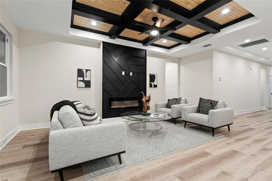 Furnished interior view inside a new home in , Dallas (Image 11). Furnished interior view inside a new home in , Dallas (Image 11).