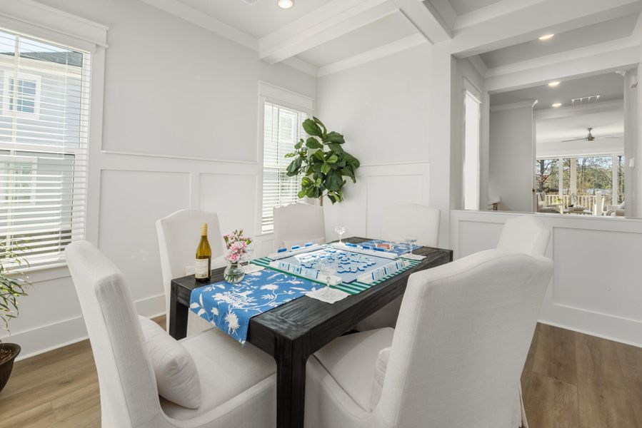 Furnished interior view inside a new home in Wando Village, Charleston (Image 38).