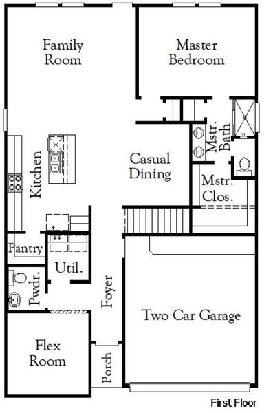 2D floor plan layout of this home in Windcress, Cove, TX (Image 2). 2D floor plan layout of this home in Windcress, Cove, TX (Image 2).