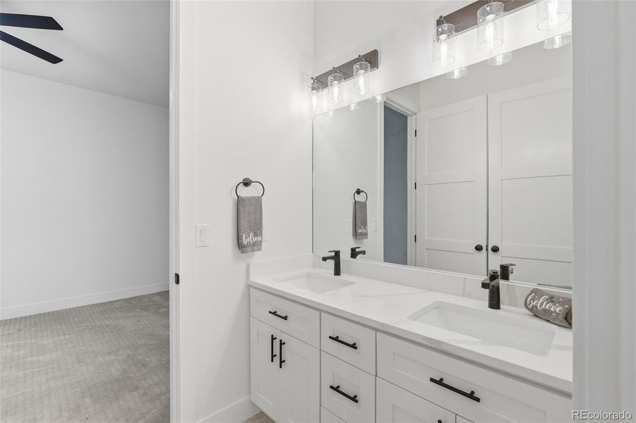 Furnished interior view inside a new home in , Keenesburg (Image 5).