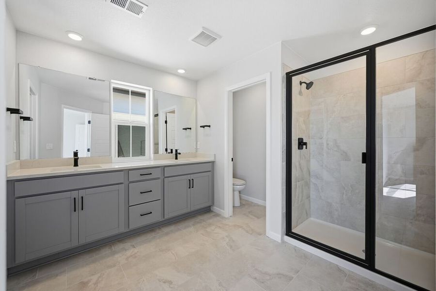 Furnished interior view inside a new home in Macanta, Castle Rock (Image 7).