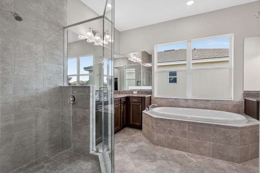 Furnished interior view inside a new home in , The Acreage (Image 64).