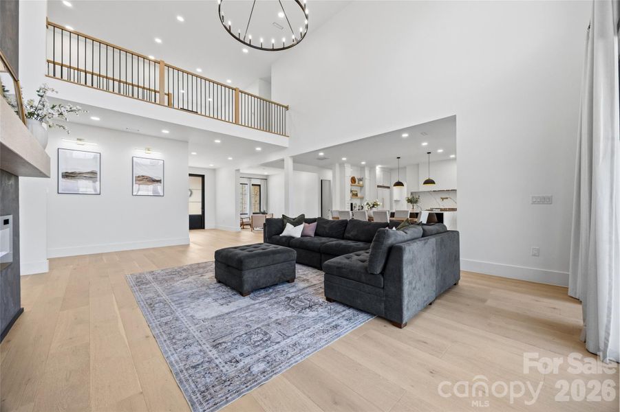 Furnished interior view inside a new home in , Monroe (Image 30).