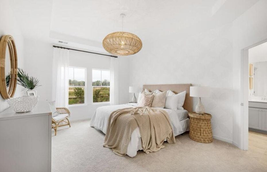 Furnished interior view inside a new home in , Summerville (Image 10).