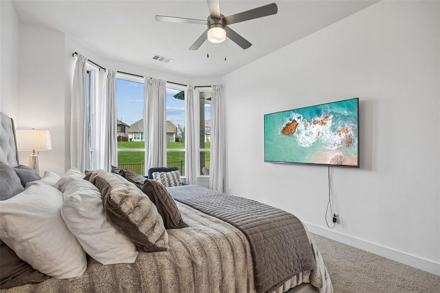 Furnished interior view inside a new home in Devonshire, Forney (Image 12).