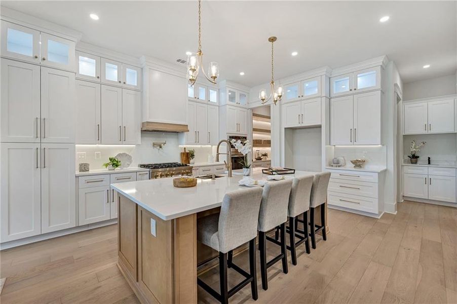 Furnished interior view inside a new home in , Cumming (Image 12).