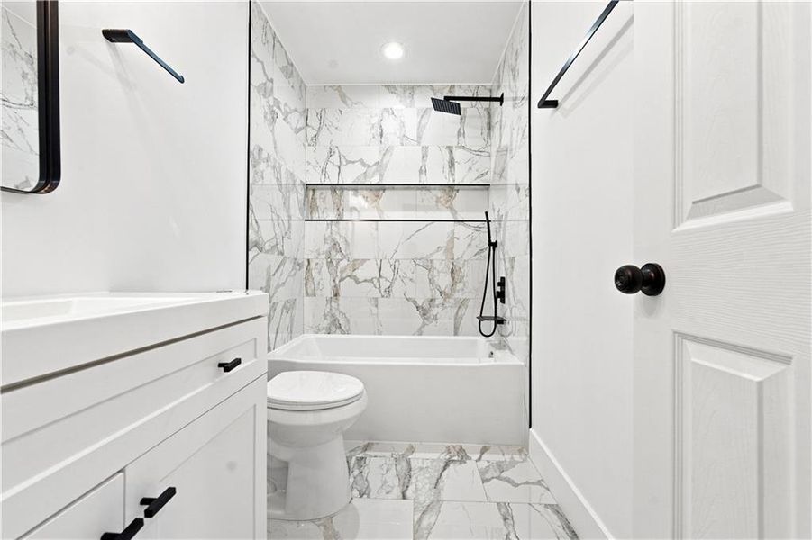 Furnished interior view inside a new home in , Hiram (Image 8).