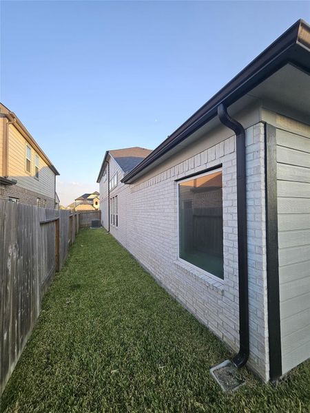 Exterior details and patio area of a home in Briarwood Crossing, Rosenberg (Image 20). Exterior details and patio area of a home in Briarwood Crossing, Rosenberg (Image 20).