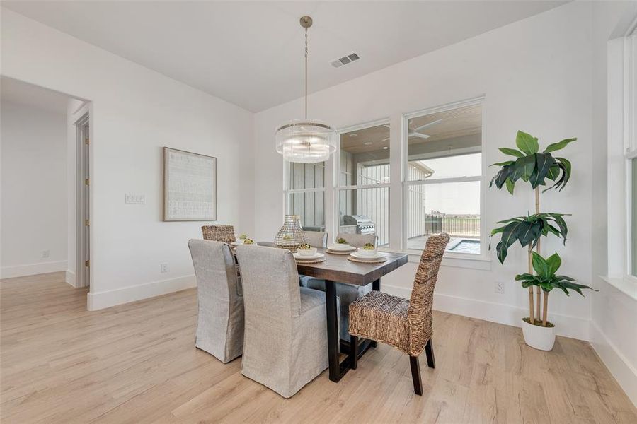 Furnished interior view inside a new home in , Rockwall (Image 11).