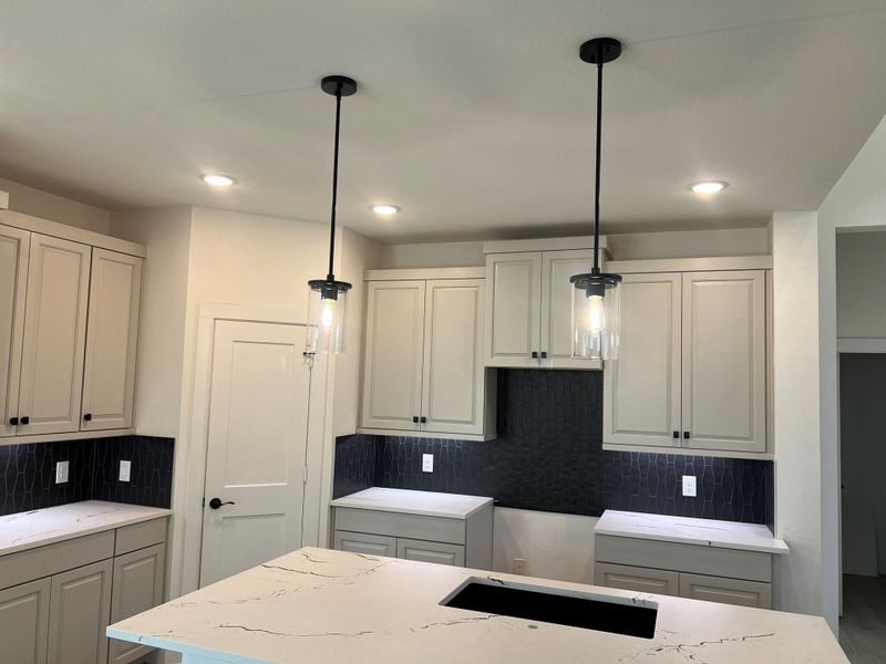 Furnished interior view inside a new home in Wood Leaf Reserve, Tomball (Image 5).