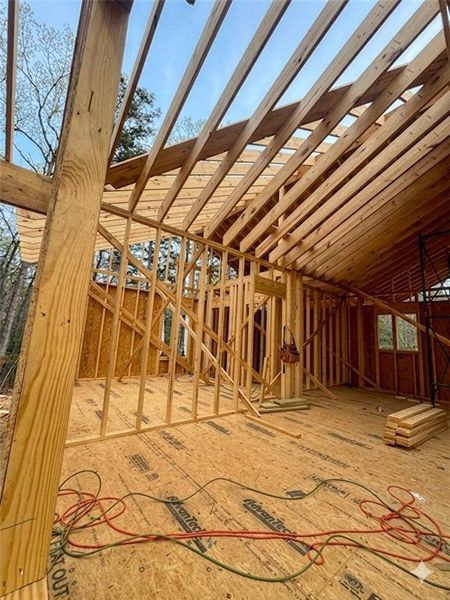 In-progress construction of a new home in , Ellijay, GA (Image 29).