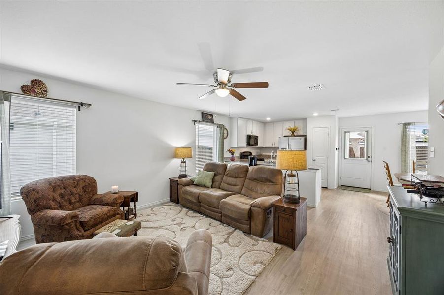 Furnished interior view inside a new home in , McKinney (Image 7). Furnished interior view inside a new home in , McKinney (Image 7).