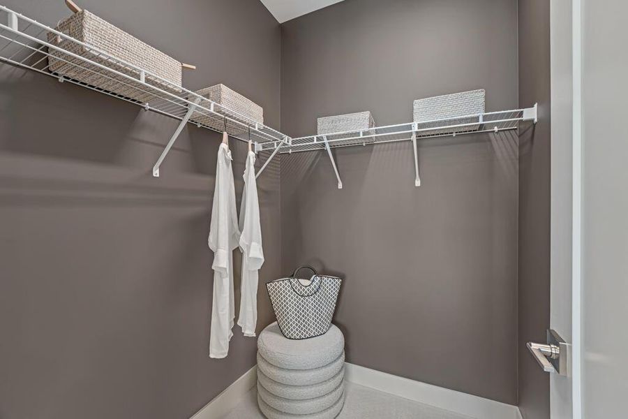 Furnished interior view inside a new home in Apex at Avenir, Palm Beach Gardens (Image 68).