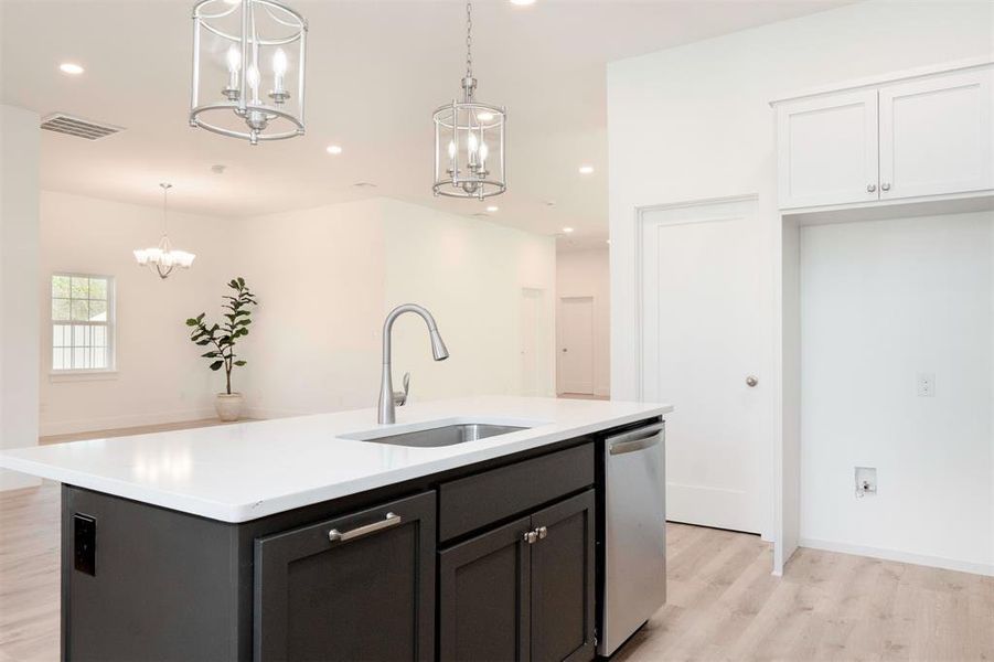 Furnished interior view inside a new home in , Bridgeport (Image 5).