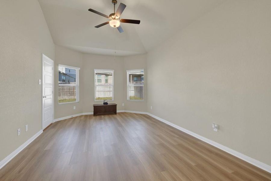 Spacious, unfurnished interior of a new home in Greenspoint Heights, Seguin (Image 22). Spacious, unfurnished interior of a new home in Greenspoint Heights, Seguin (Image 22).