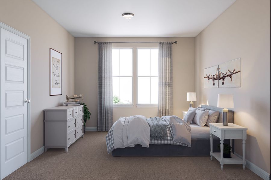 Furnished interior view inside a new home in Trillium, Richmond (Image 11).