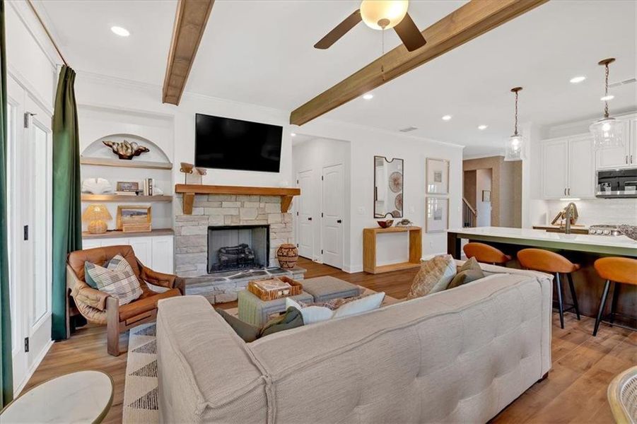 Furnished interior view inside a new home in , Villa Rica (Image 7).