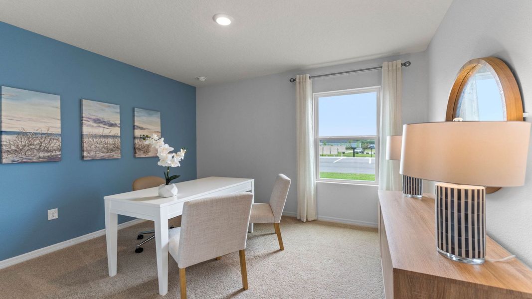 Furnished interior view inside a new home in Fountain View, Ormond Beach (Image 9).