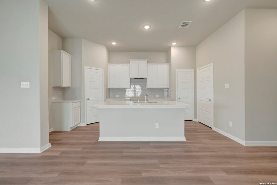 Furnished interior view inside a new home in Hickory Ridge Estates, Elmendorf (Image 10).
