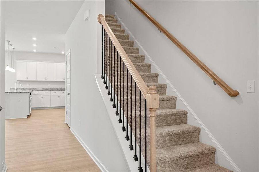 Spacious, unfurnished interior of a new home in The Andros, Dalton (Image 21).