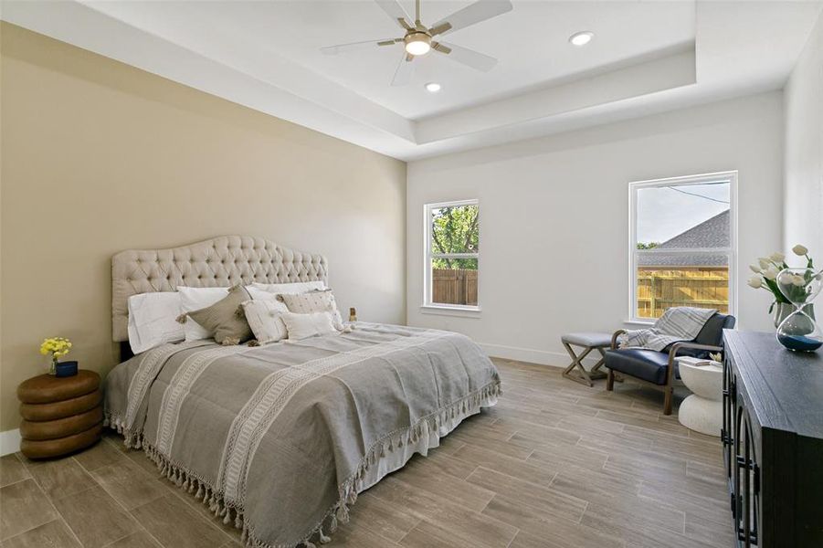 Furnished interior view inside a new home in , Fort Worth (Image 9). Furnished interior view inside a new home in , Fort Worth (Image 9).