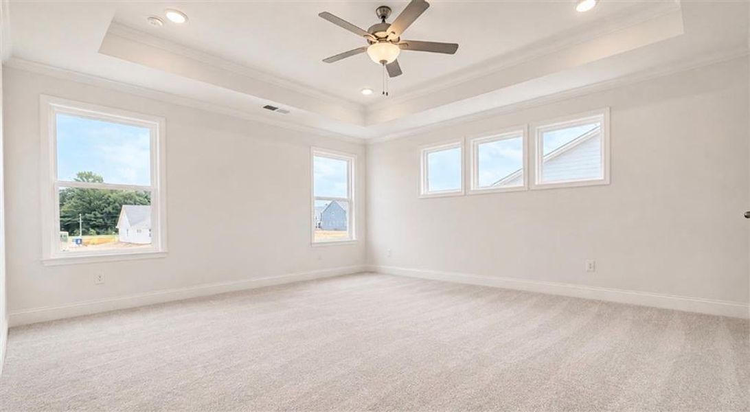 Spacious, unfurnished interior of a new home in Wehunt Meadows, Hoschton (Image 30). Spacious, unfurnished interior of a new home in Wehunt Meadows, Hoschton (Image 30).