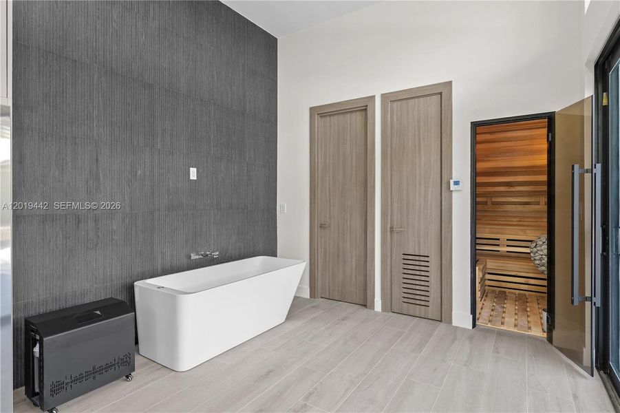 Furnished interior view inside a new home in , Miami (Image 43). Furnished interior view inside a new home in , Miami (Image 43).