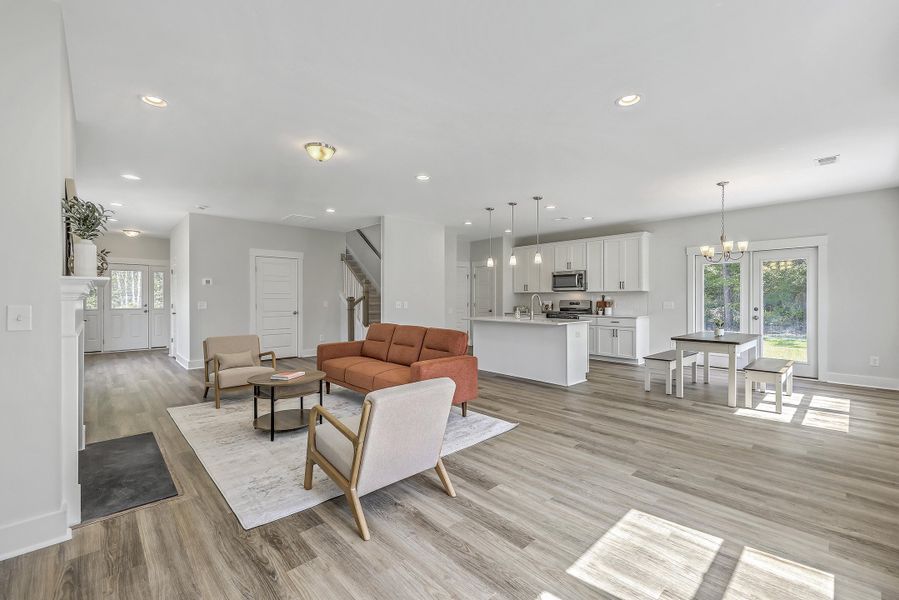 Furnished interior view inside a new home in , Dorchester (Image 18).