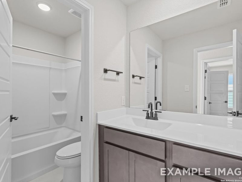 Furnished interior view inside a new home in Applewhite Meadows, San Antonio (Image 14).