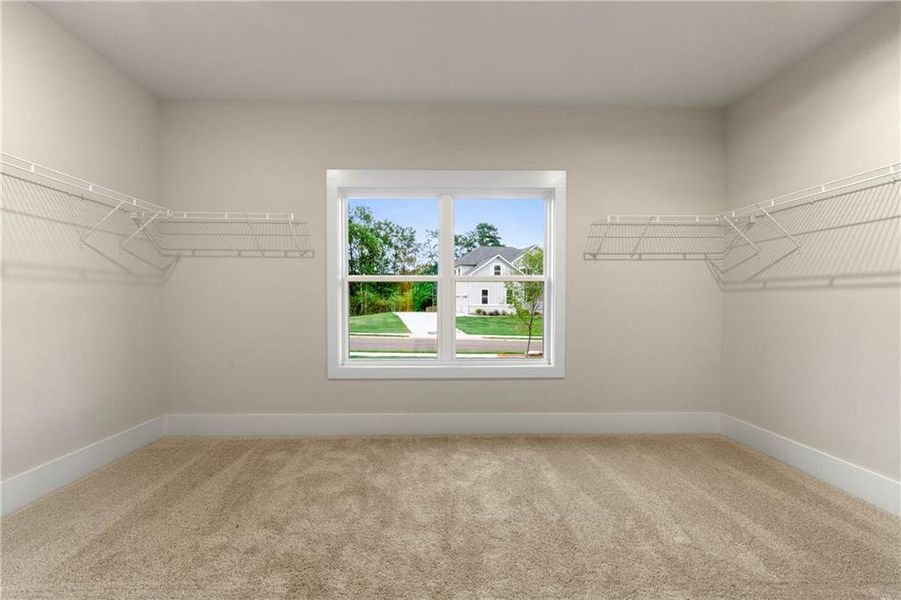 Spacious, unfurnished interior of a new home in Steeplechase, Hoschton (Image 38).
