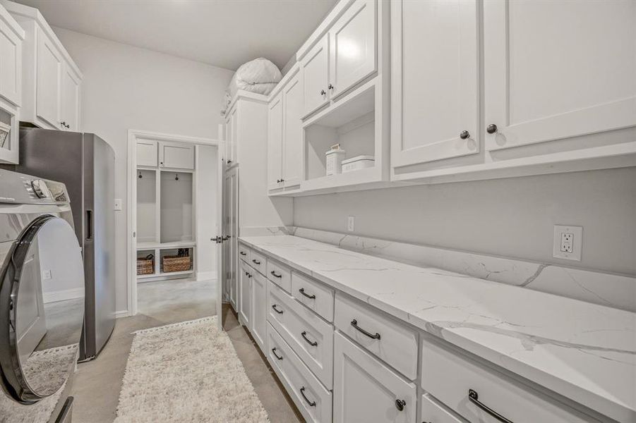 Furnished interior view inside a new home in , Bluff Dale (Image 16).