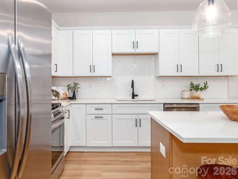 Furnished interior view inside a new home in , Charlotte (Image 10).