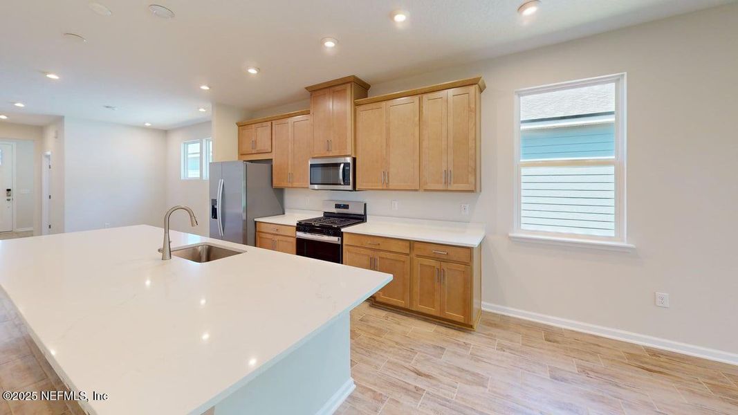 Furnished interior view inside a new home in RiverTown - Forest, St. Johns (Image 5).