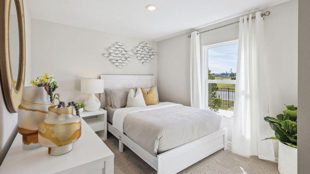 Furnished interior view inside a new home in Magnolia Pointe, Umatilla (Image 21).