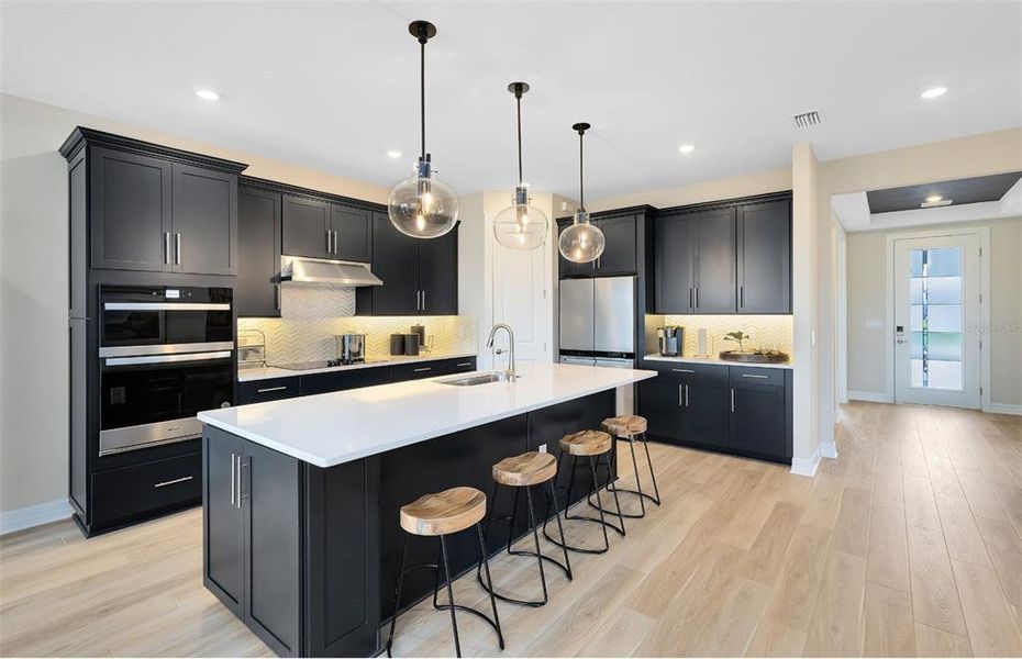 Furnished interior view inside a new home in Bridgewalk, St. Cloud (Image 10).