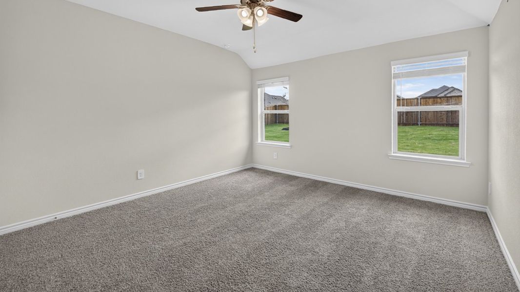 Representative unfurnished interior of a home built from the H106 Bentworth by D.R. Horton in Lilybrooke at Legacy Hills, Celina (Image 12). Representative unfurnished interior of a home built from the H106 Bentworth by D.R. Horton in Lilybrooke at Legacy Hills, Celina (Image 12).