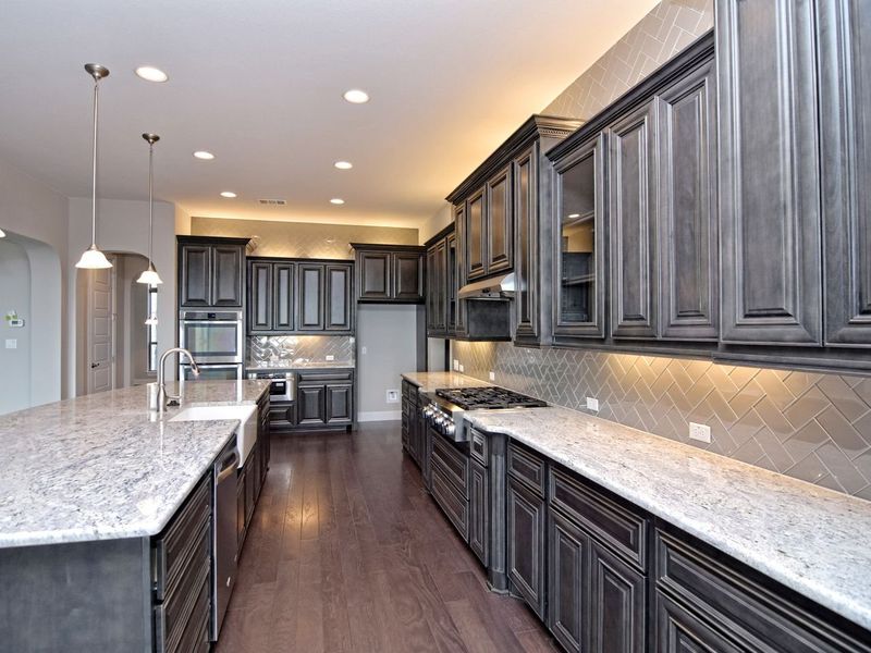 Representative furnished interior of a home built from the Avalon by Giddens Homes in Scofield Farms Estates, Georgetown (Image 95).