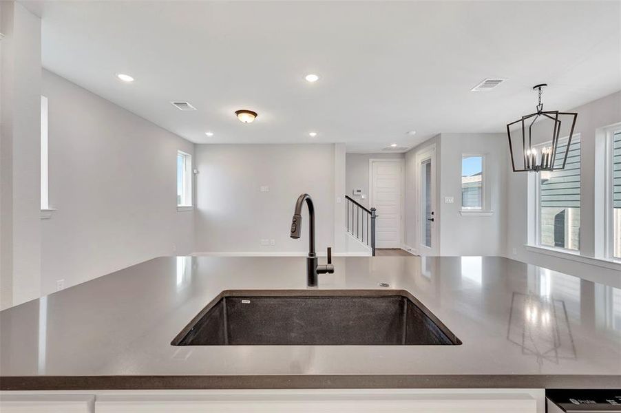 Close-up of interior finishes inside a home in Painted Tree Woodland West – Cottages, McKinney (Image 20).