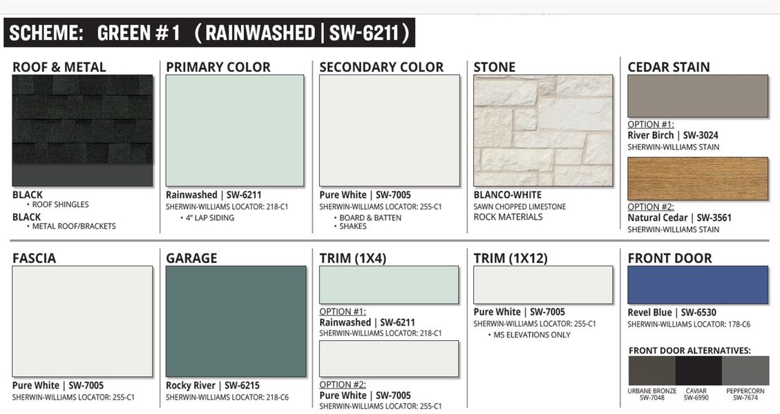 Sample of building materials used in homes in Goodnight Ranch, Austin (Image 21). Sample of building materials used in homes in Goodnight Ranch, Austin (Image 21).