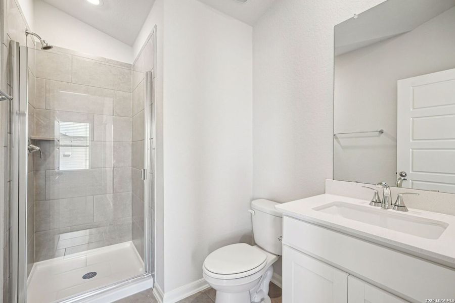 Furnished interior view inside a new home in Remington Ranch, San Antonio (Image 12). Furnished interior view inside a new home in Remington Ranch, San Antonio (Image 12).