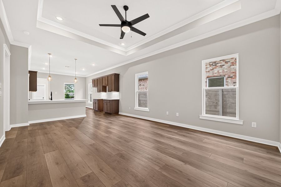 Spacious, unfurnished interior of a new home in Two Step Farm, Montgomery (Image 20). Spacious, unfurnished interior of a new home in Two Step Farm, Montgomery (Image 20).