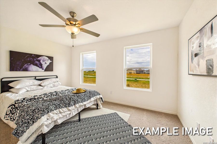 Furnished interior view inside a new home in Applewhite Meadows, San Antonio (Image 7).