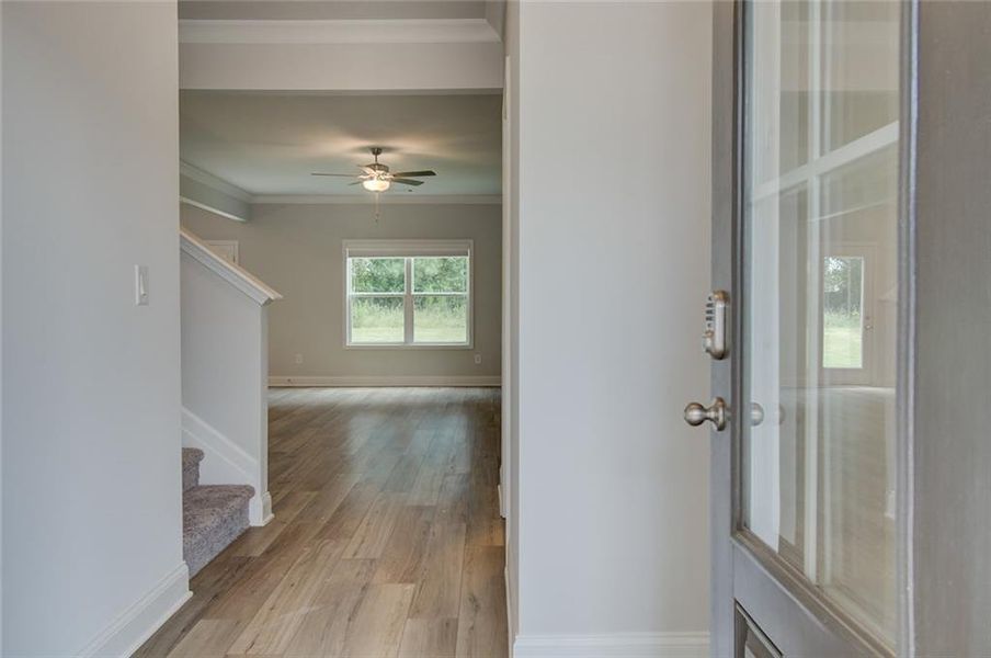 Spacious, unfurnished interior of a new home in Crofton Place Enclave, Snellville (Image 20).