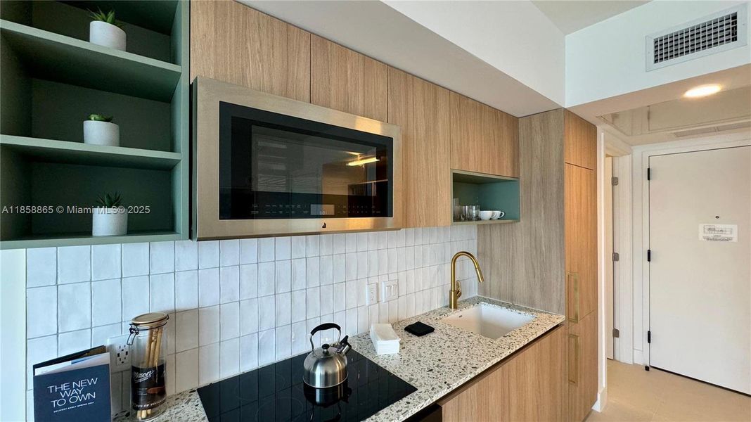 Furnished interior view inside a new home in , Miami (Image 24).