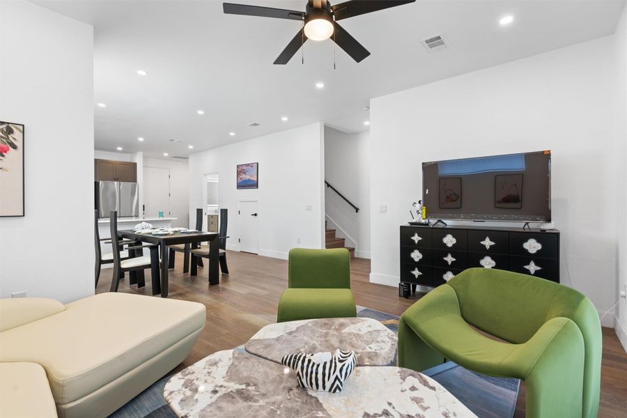 Furnished interior view inside a new home in , Austin (Image 14).